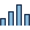 decorative bar chart graphic